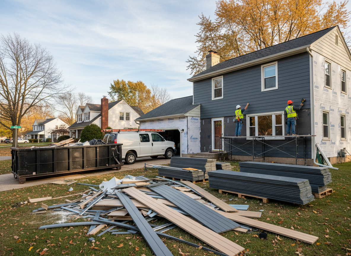 Cost Factors for Siding Replacement in Oakley Ohio
