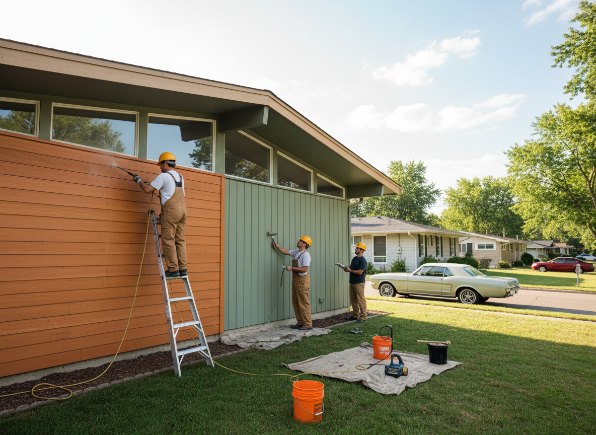 Siding contractor in Madisonville