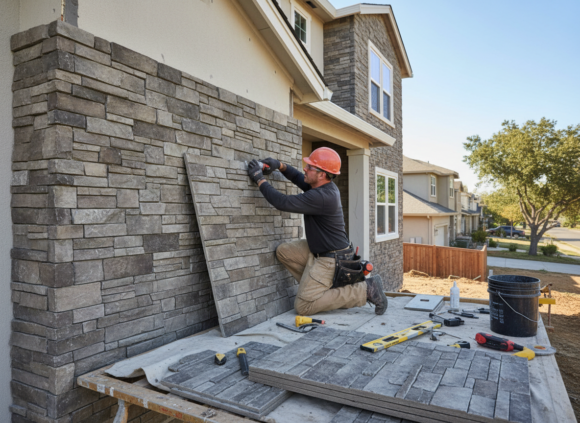 Fake Stone Siding in Oakley, OH