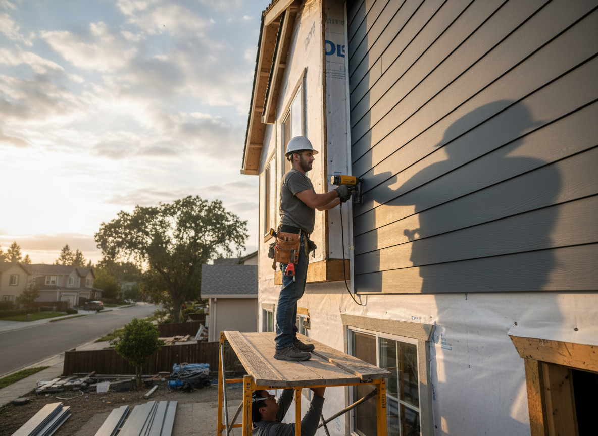 Siding contractor in Hyde Park