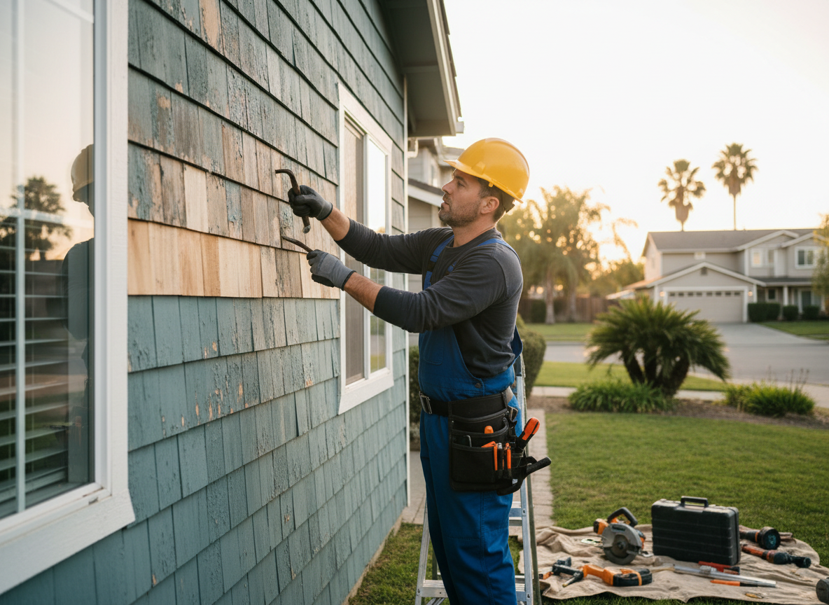 Siding contractor in Walnut Hills